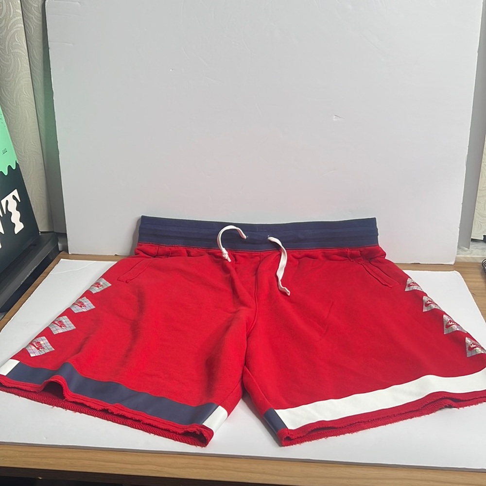 Men's Nike Sportswear Terry Fleece Sweat Shorts Red CI2996-611